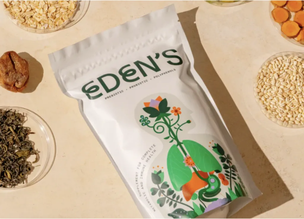 The Eden's Synbiotic Superblend product page